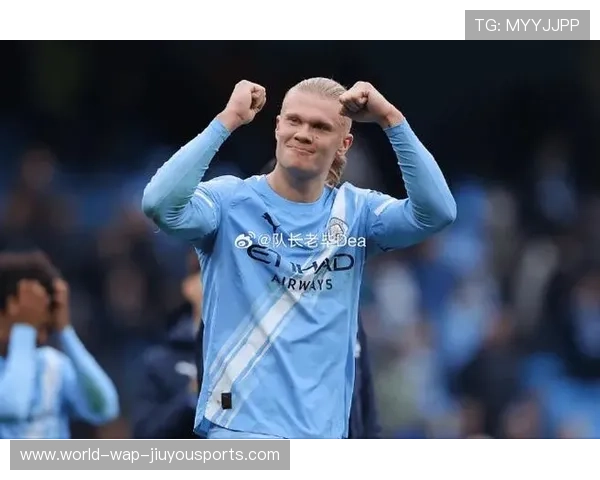 哈兰德梅开二度助曼城2比1领先，本赛季五大联赛双响5次居首，曼城队长哈兰德